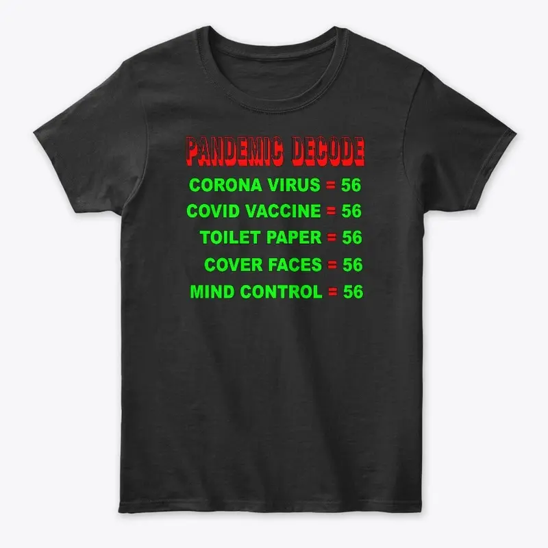 MrGematria Pandemic Decode Women T-Shirt