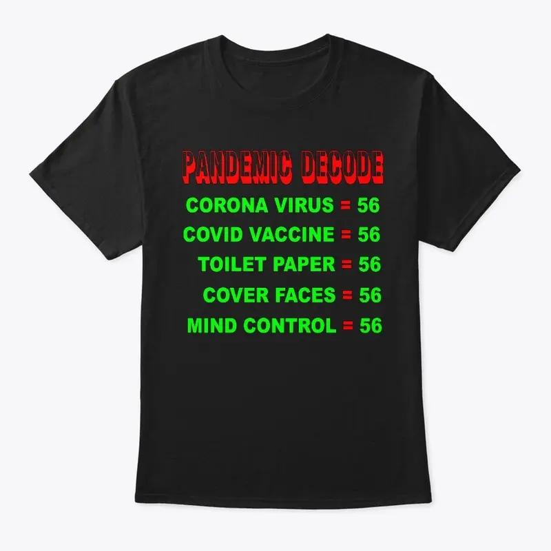 MrGematria Pandemic Decode Men T-Shirt