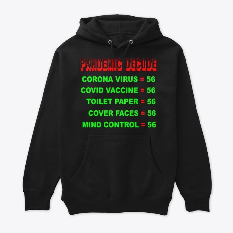 MrGematria Pandemic Decode Unisex Hoodie